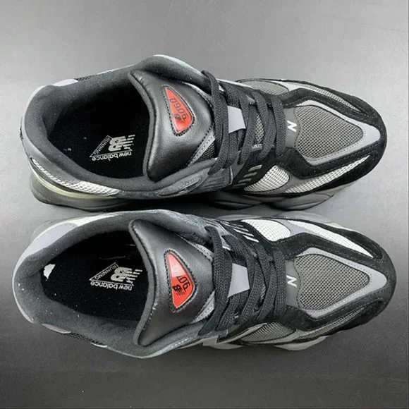 New Balance 9060 Black Castlerock Grey Sneakers